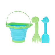 Dinosaurs & Unicorns Collapsible Beach Bucket