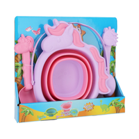 Dinosaurs & Unicorns Collapsible Beach Bucket