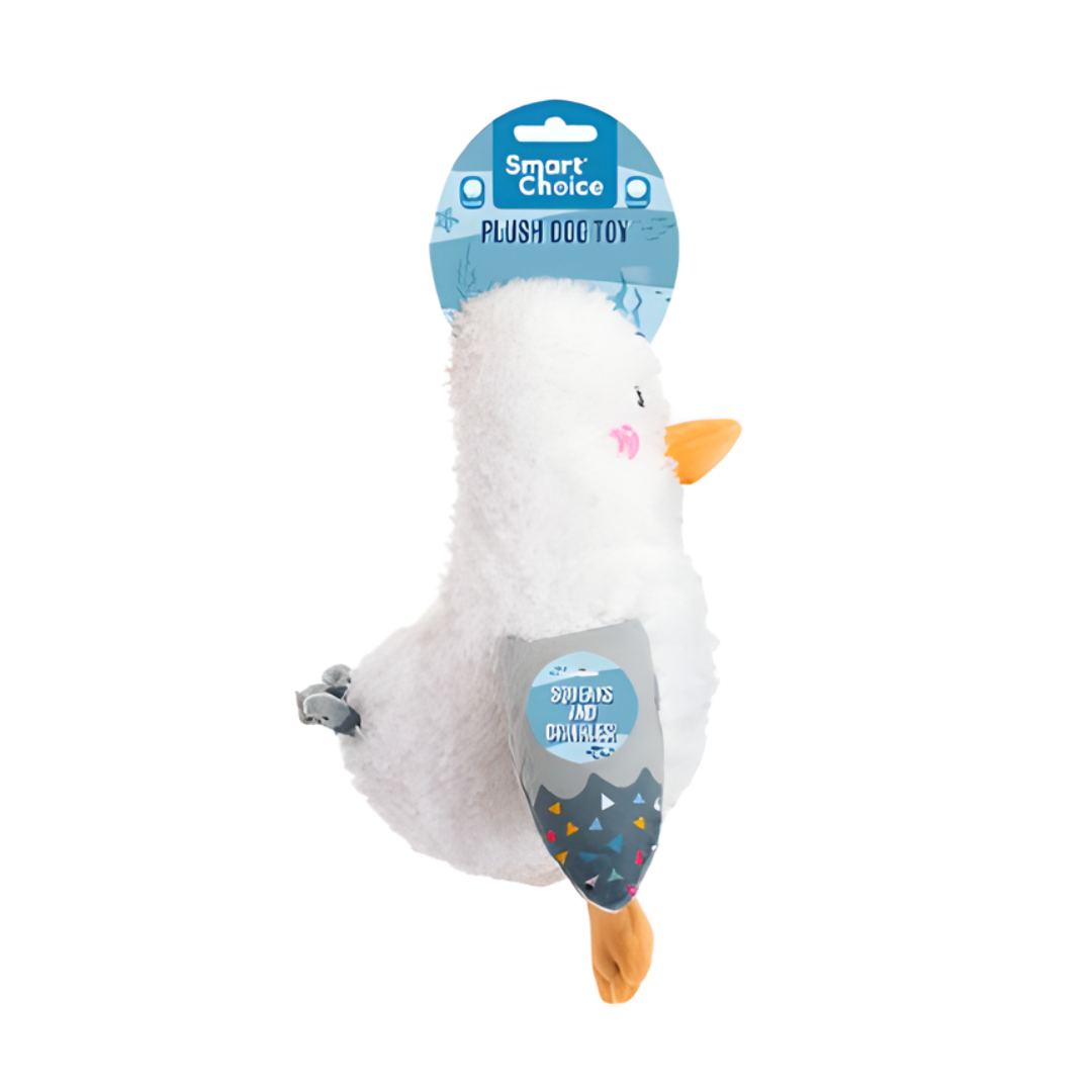 Plush Seagull Dog Toy
