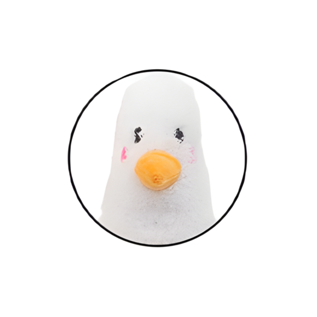 Plush Seagull Dog Toy