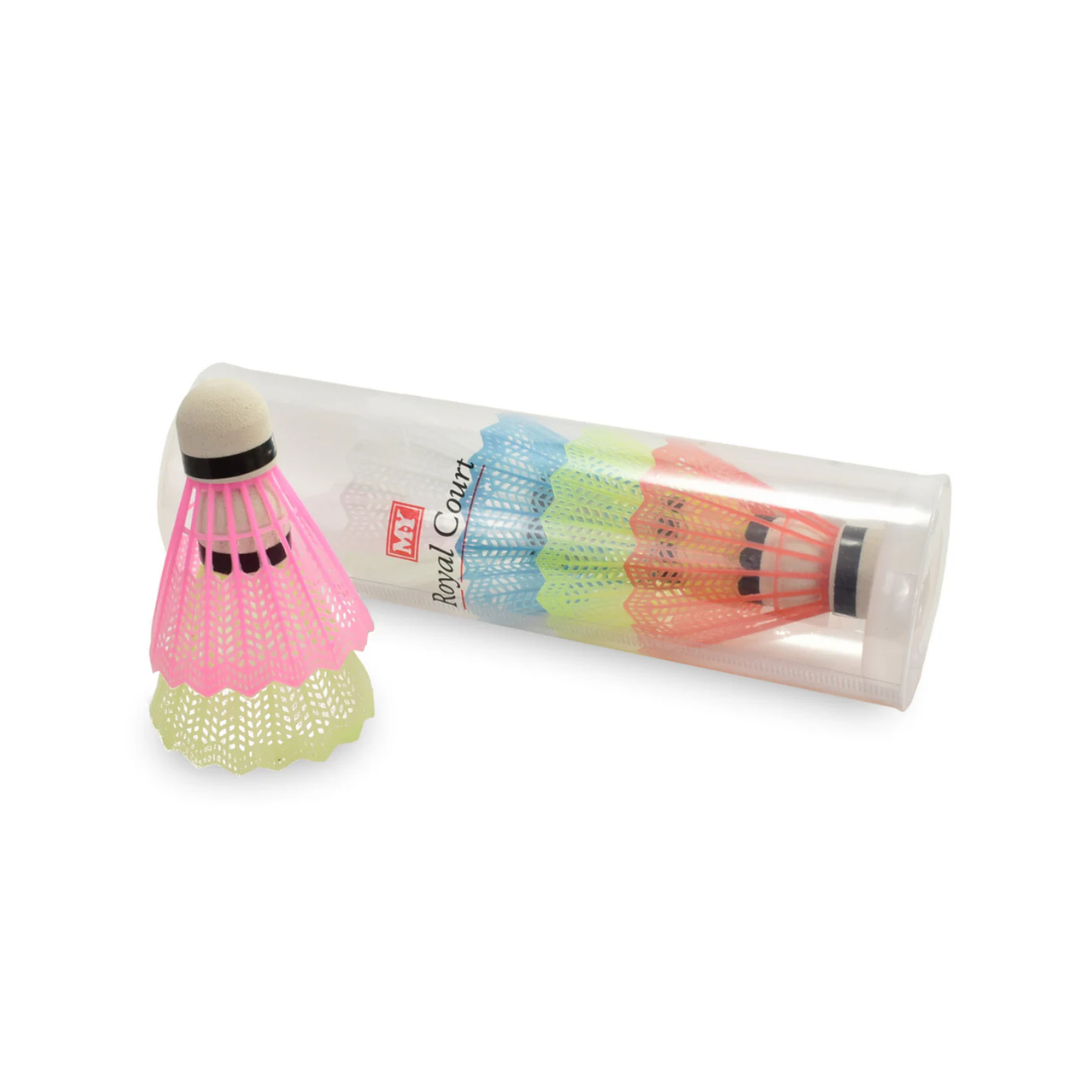 Shuttlecocks in Tube