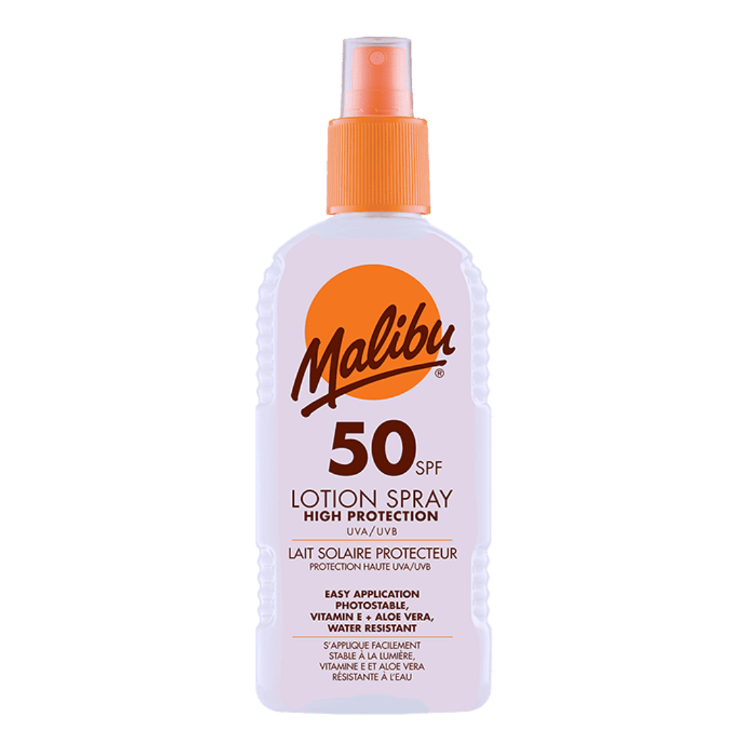 Malibu 200ml SPF 50 Sun Spray