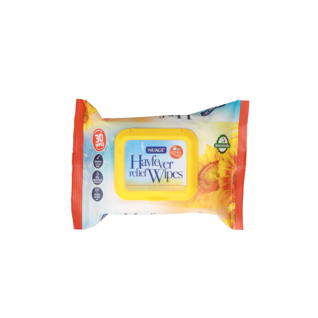 Nuage Hayfever Wipes 30 Pack