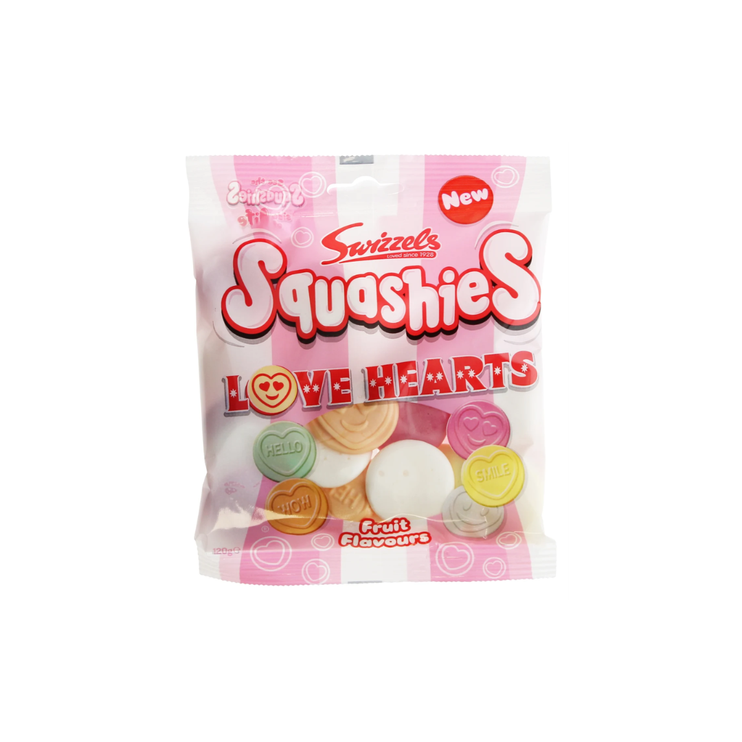 Swizzels Squashies 120G Love Hearts