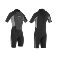 Blacktip Mens Short Length Wetsuit - Black