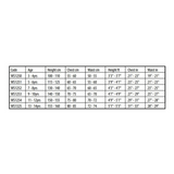 Sharptooth Kids Short Length Wetsuit - Red