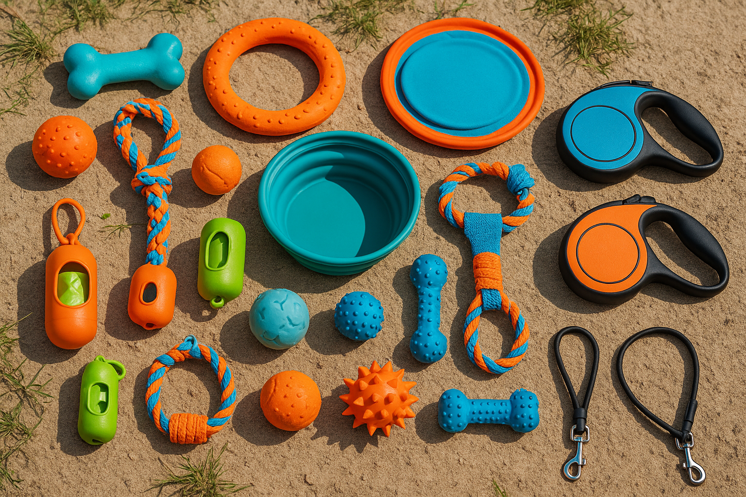 add some more, and leads and poo bags