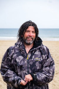 Saltie Elite Changing Robe - Storm Camo/Black