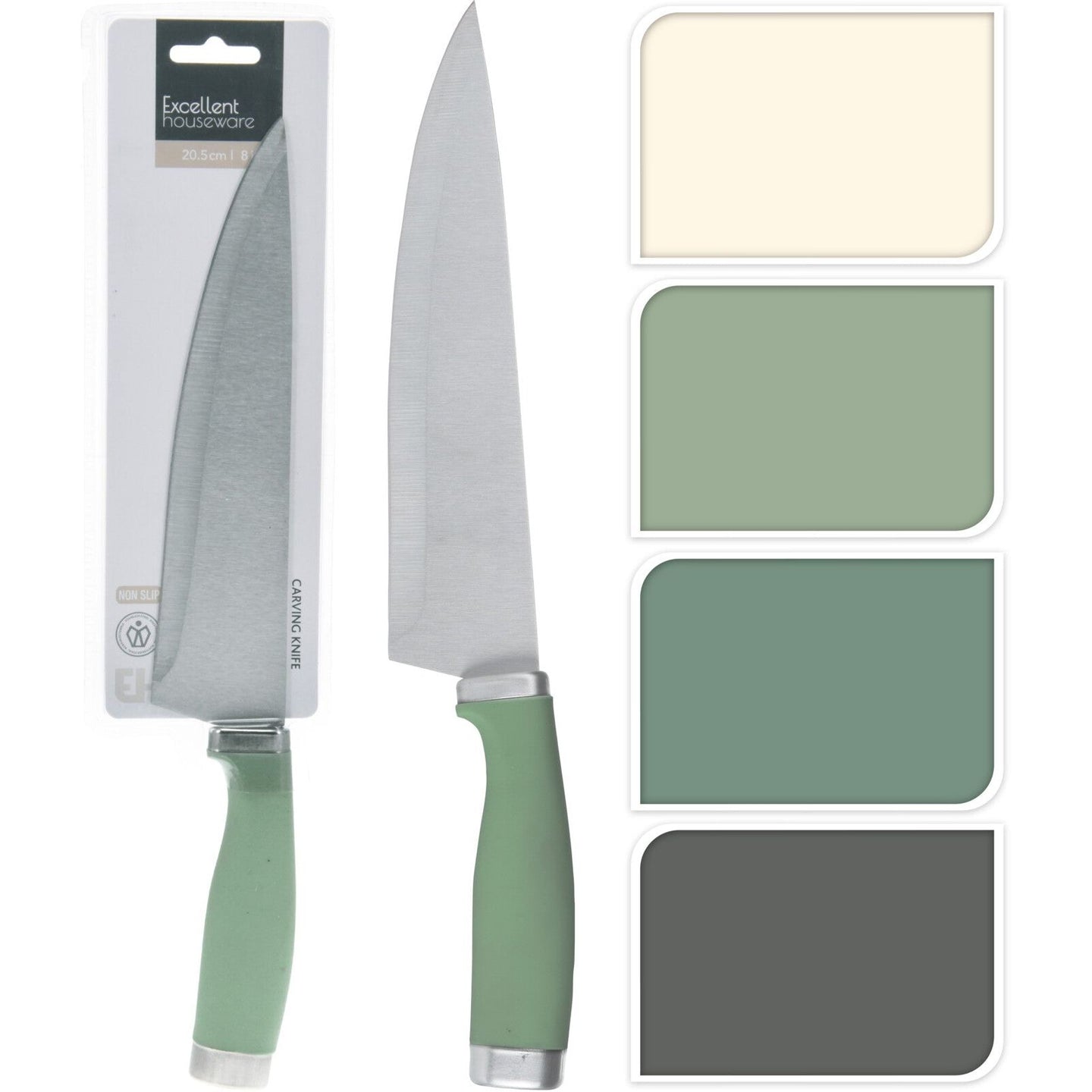20.5cm Chef's Knife  / Carving Knife Assorted Colours