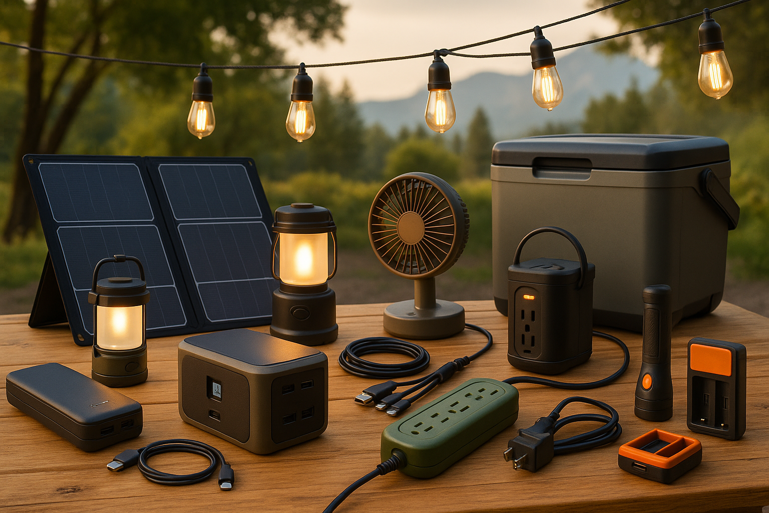 camping electrics range