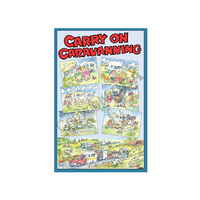 Carry On Caravanning Tea Towel