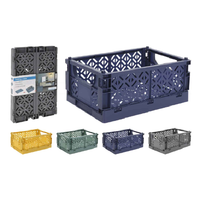 Collapsible Crate With Handles
