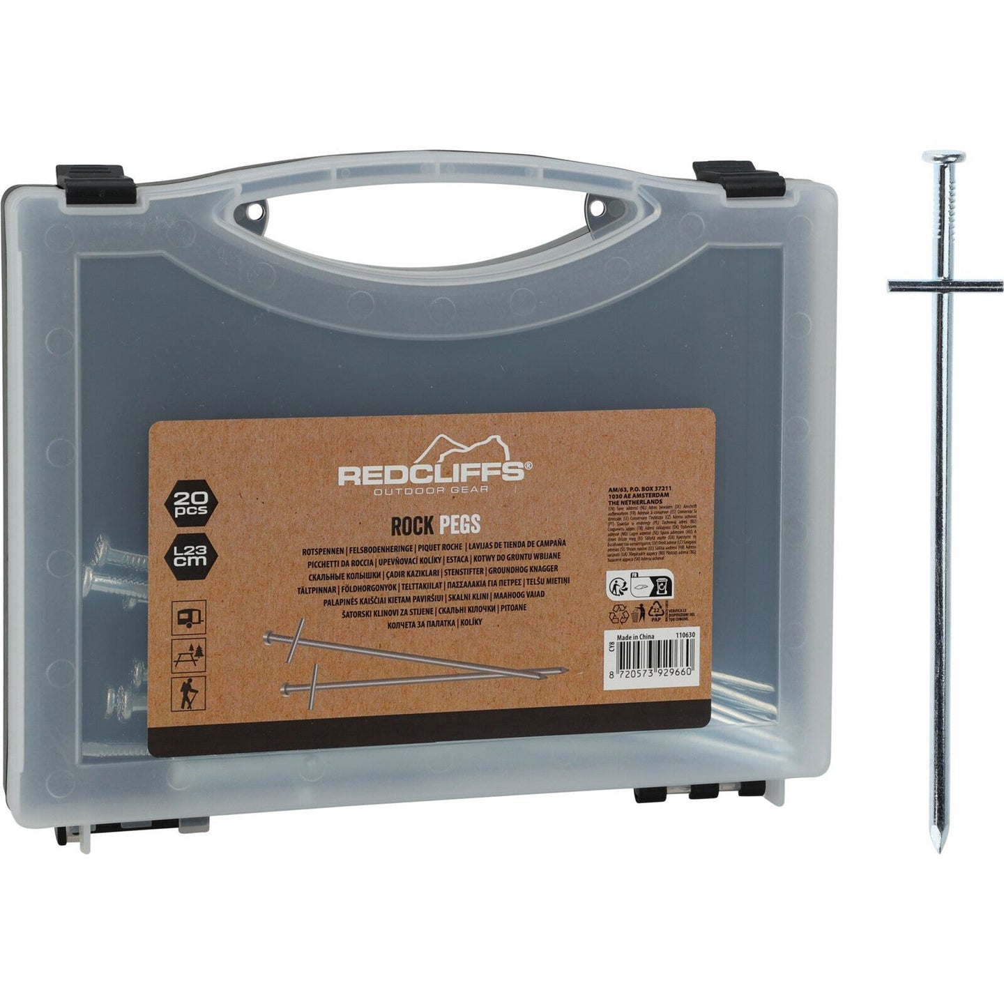 Tarzan Rock Pegs (Case of 20)