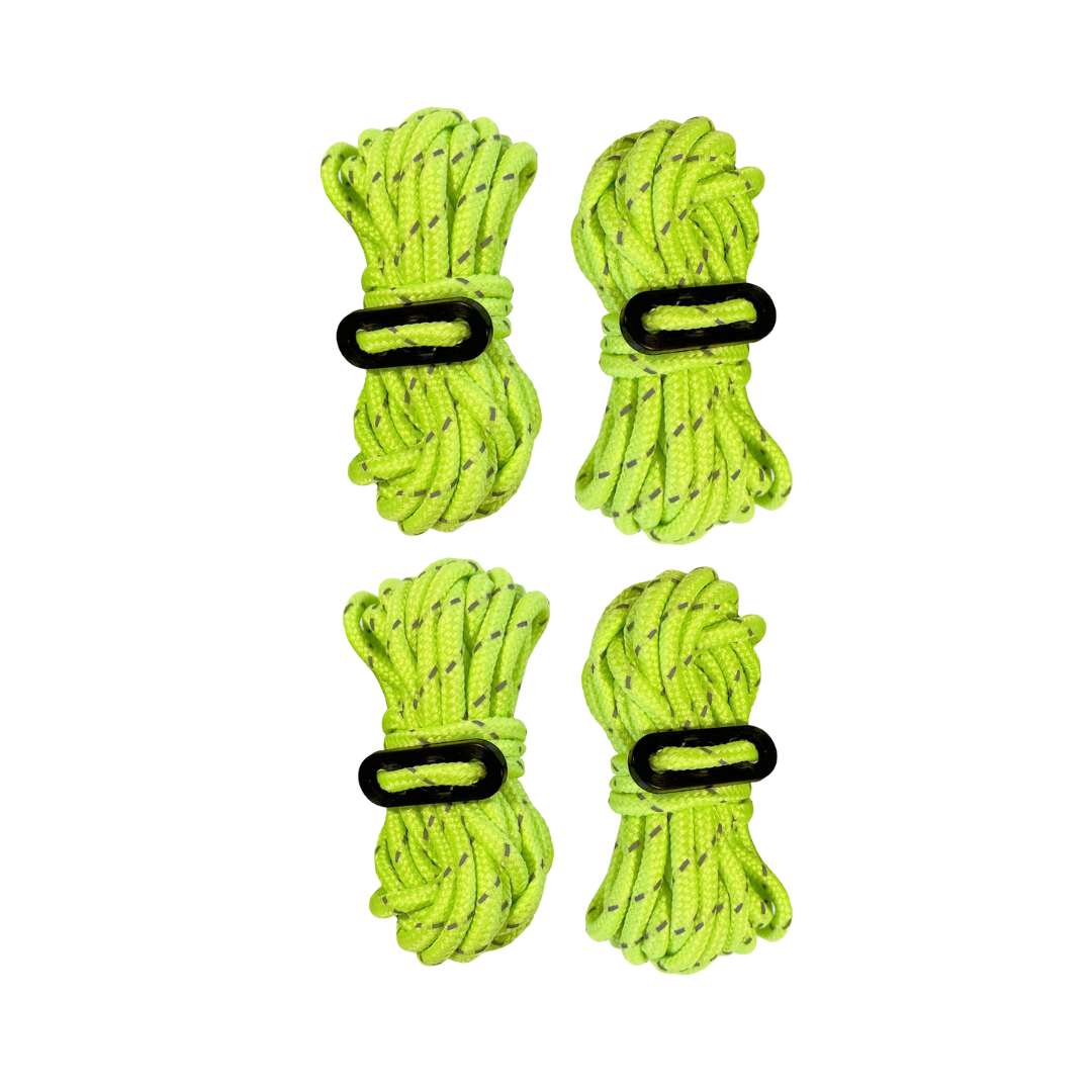 Fluorescent Guy Lines (Pack of 4)