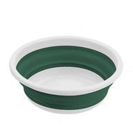 9L Collapsible Wash Bowl - Forest Green