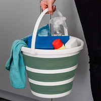 Collapsible Bucket 10L - Assorted Colours