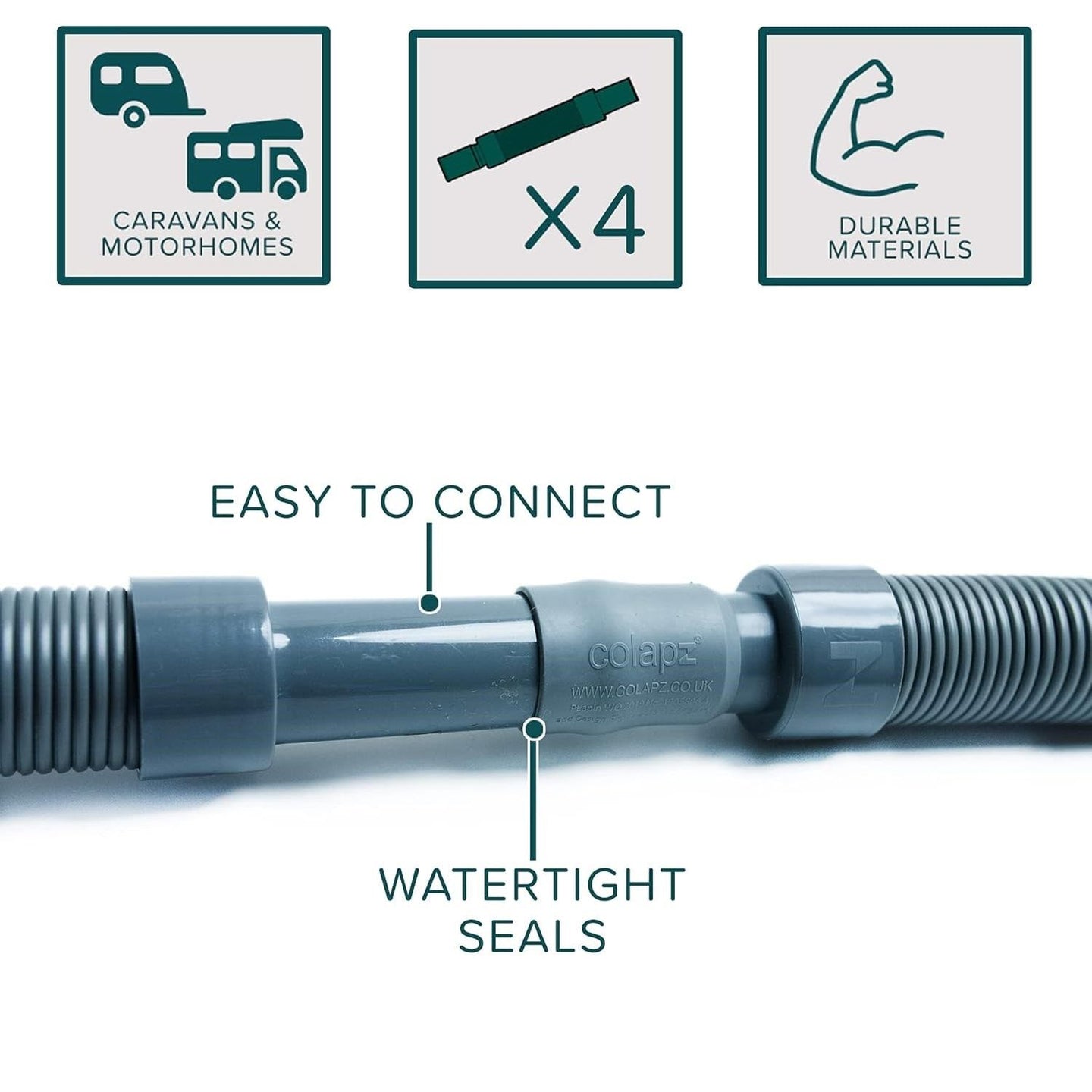 Flexible Waste Outlet Connection Kit