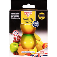 Ready Baited Fruit Fly Trap - Twin Pack