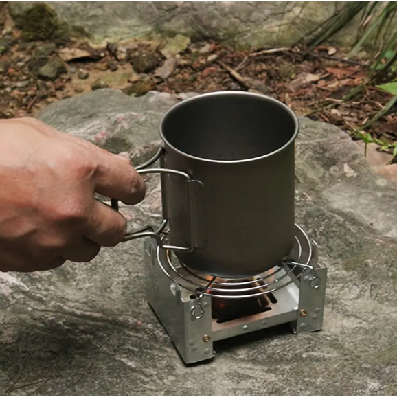 Folding Solid Fuel Pocket Stove