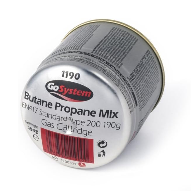 Go System 190g Pierceable Gas Cartridge