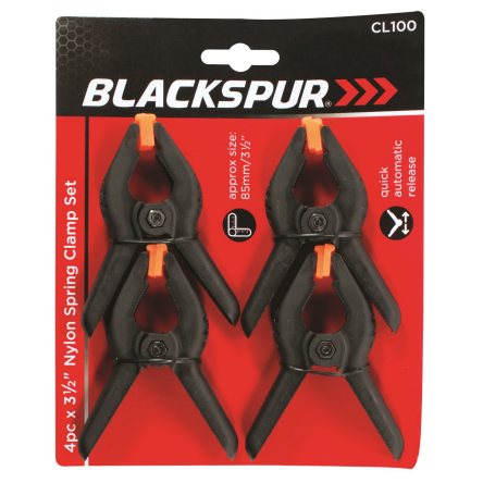 Nylon Spring Clamp Set of 4