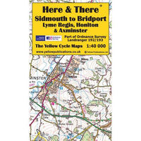 Here & There Sidmouth Map