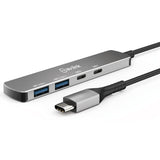 4 Port Ultra-Slim USB 3.2 Type-C Hub