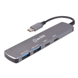 4 Port Ultra-Slim USB 3.2 Type-C Hub