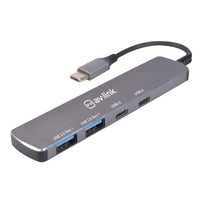 4 Port Ultra-Slim USB 3.2 Type-C Hub