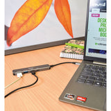 4 Port Ultra-Slim USB 3.2 Type-C Hub