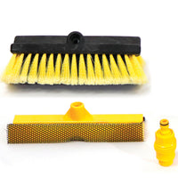 3m Telescopic Car/Window Wash Brush - 2 Interchangable Heads