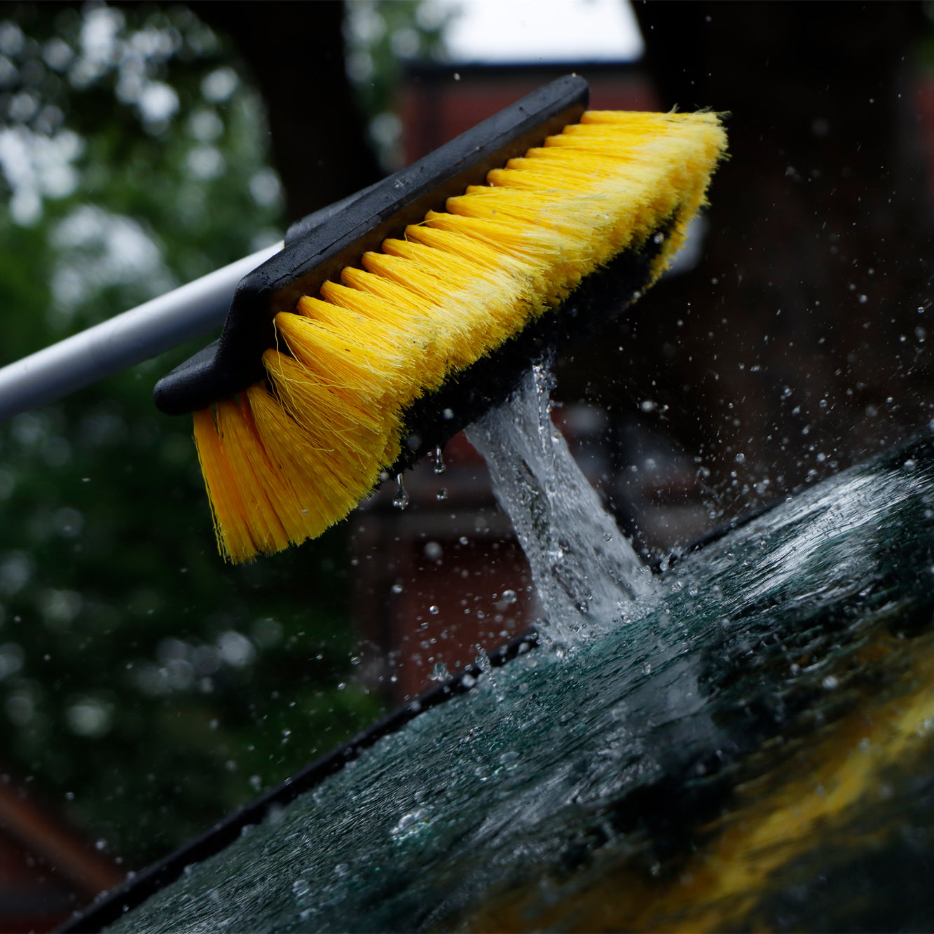 3m Telescopic Car/Window Wash Brush - 2 Interchangable Heads