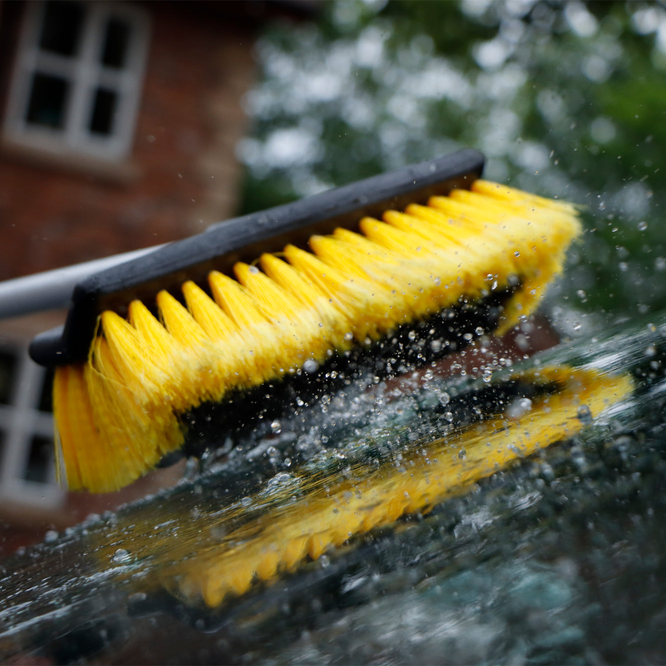 3m Telescopic Car/Window Wash Brush - 2 Interchangable Heads