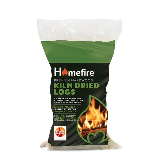 Kiln Dried Hardwood Logs - 6.5kg approx. 16.5L Grab Bag