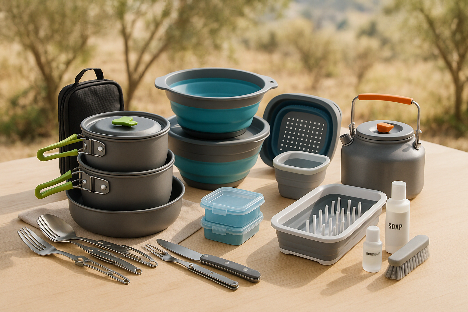 kitchen and home products for camping / caravan