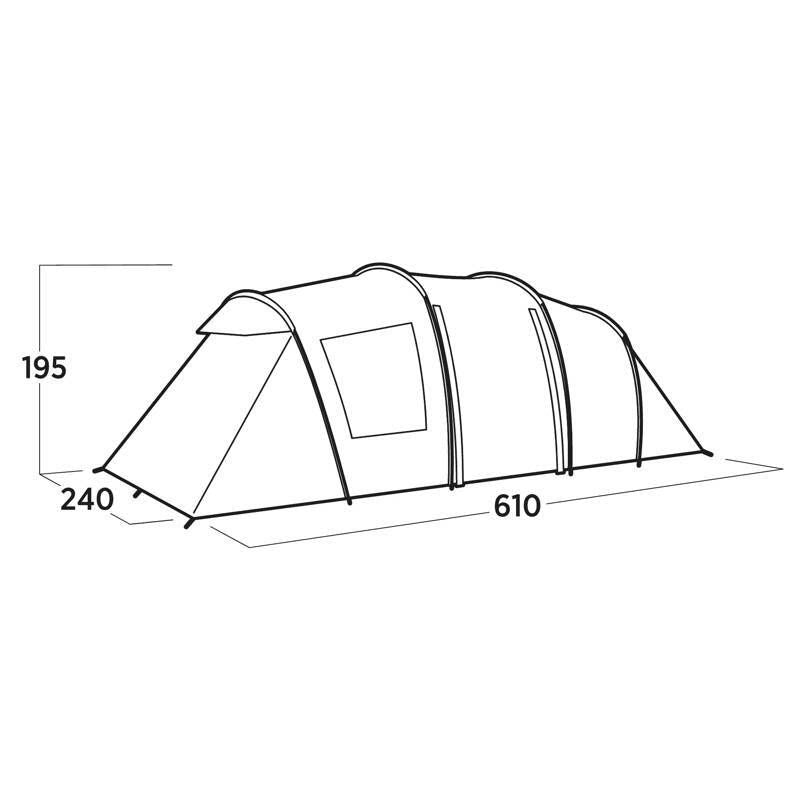 Easy Camp Leka Twin 6 Tent