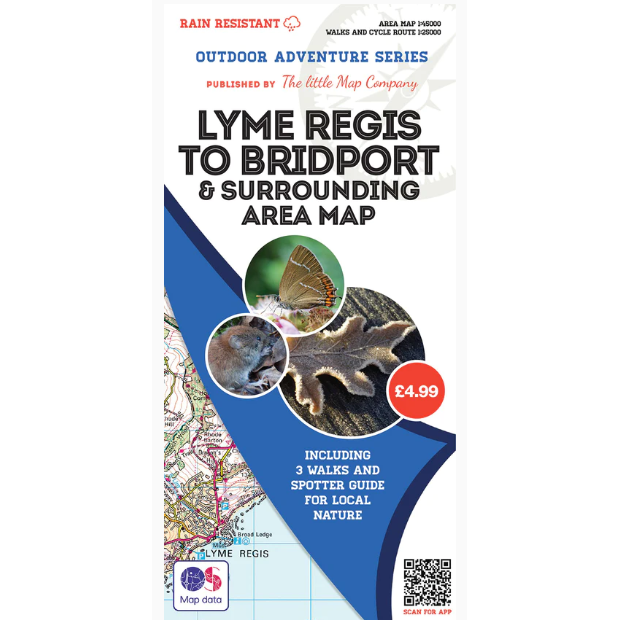 Lyme Regis - Bridport & Surrounding Area Map