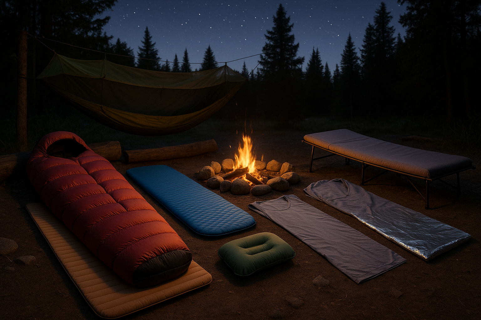 more sleeping camping equipment