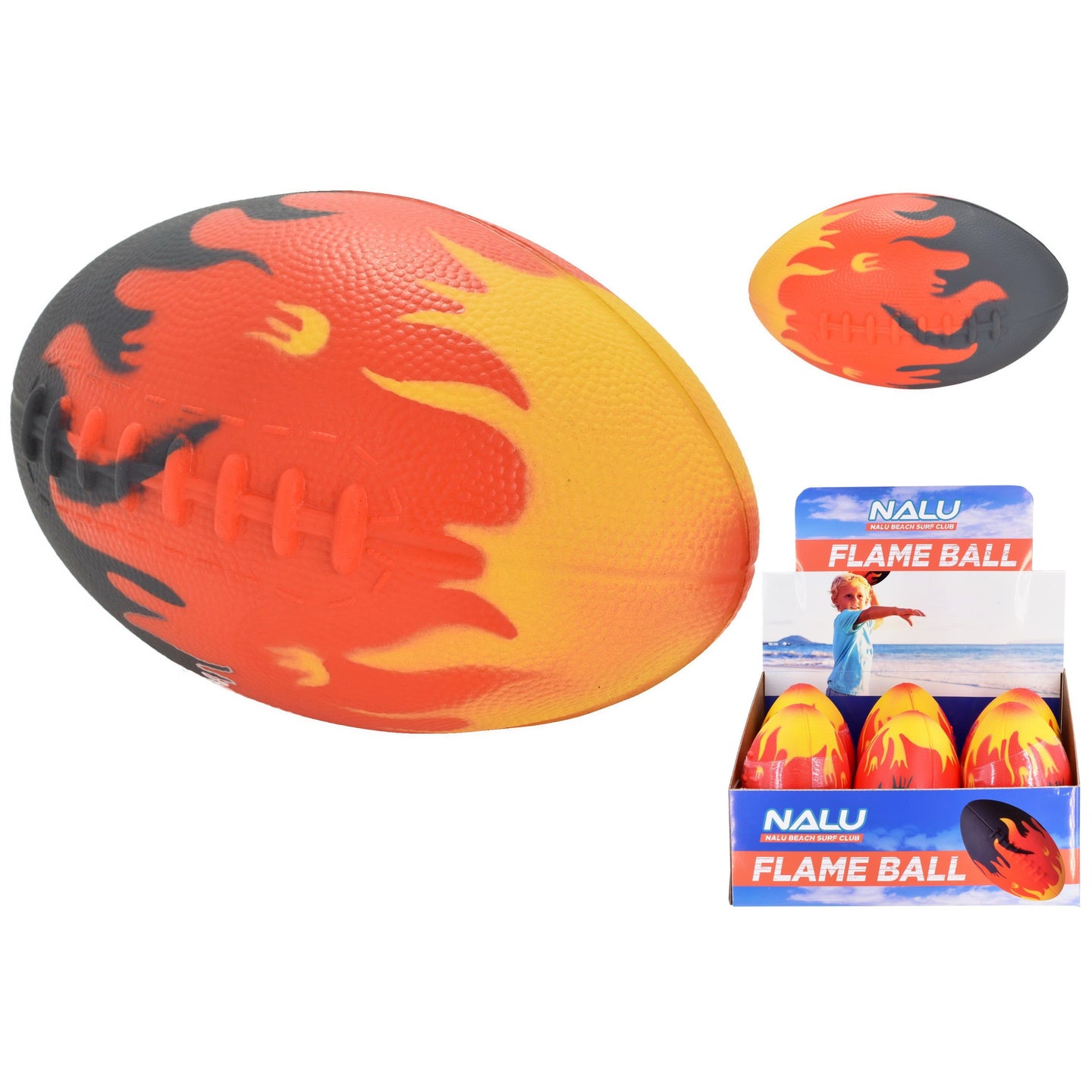 Flame Rugby Balls