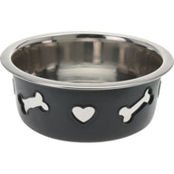 Stainless Steel Dog Bowl - 21cm