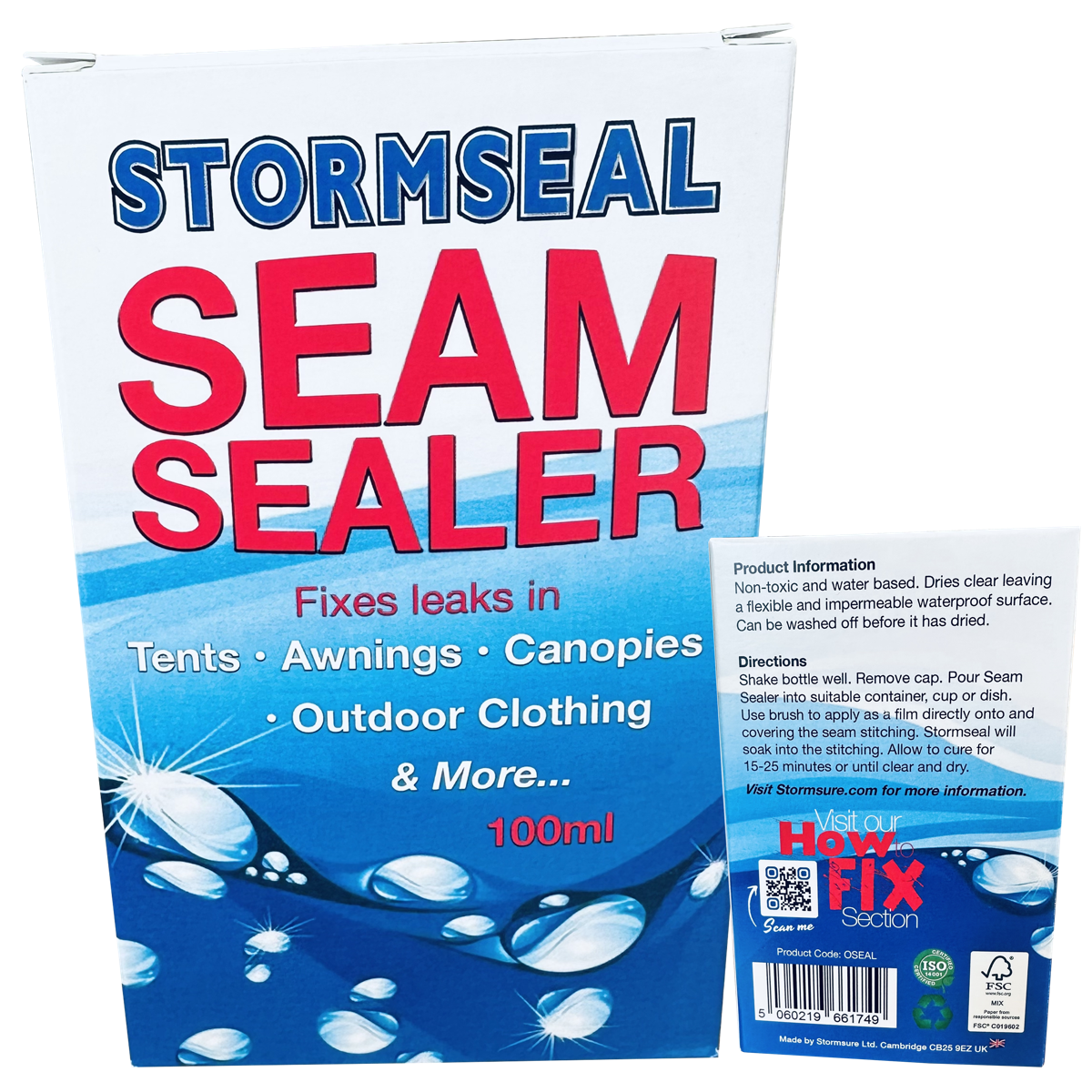Stormseal Seam Sealer Kit 100ml
