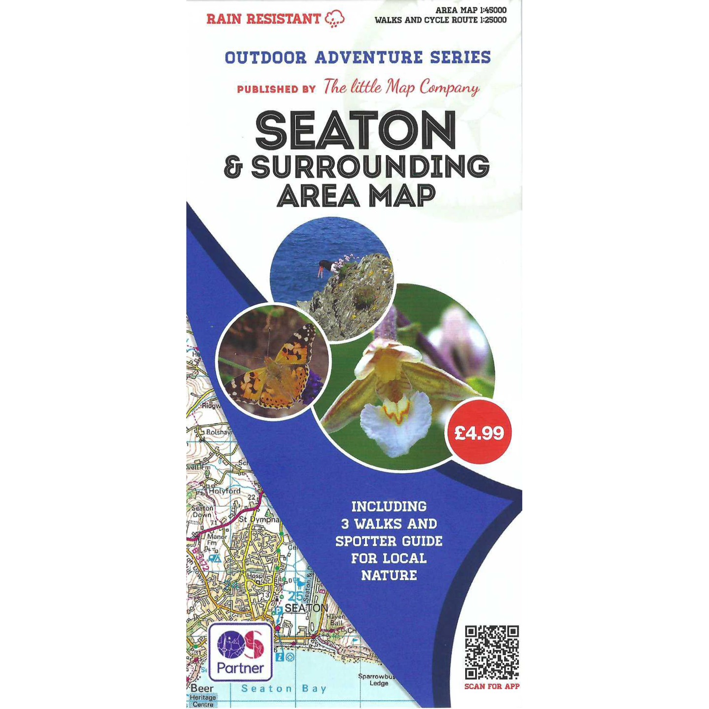 Seaton & Surrounding Area Map