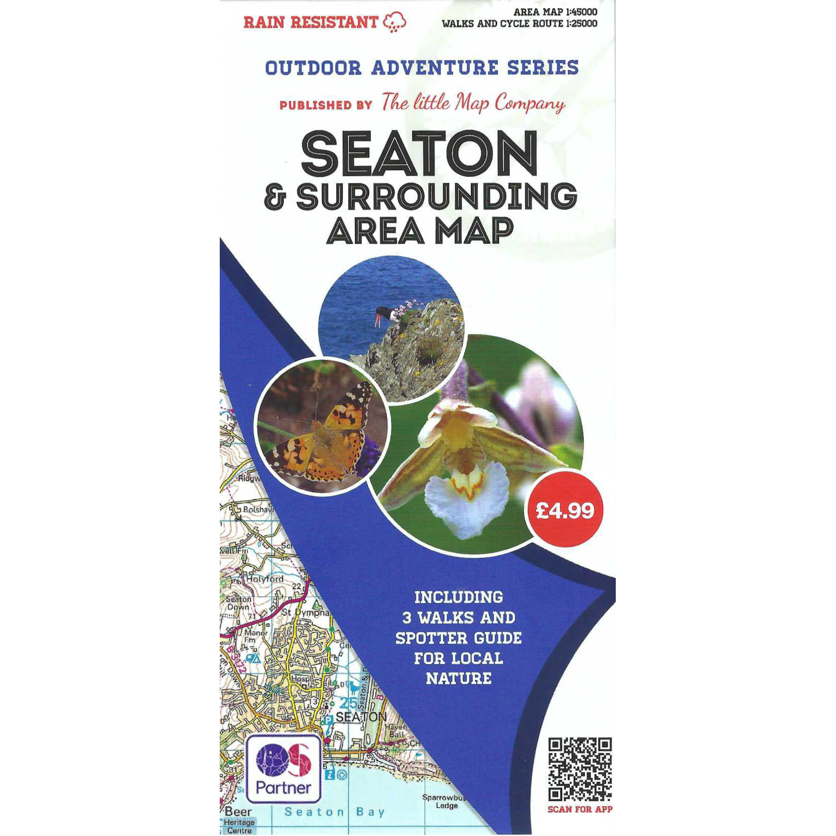 Seaton & Surrounding Area Map