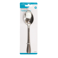 Stainless Steel Tablespoons 4pk on Card