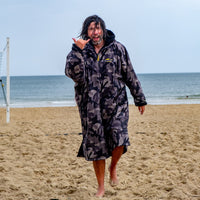 Saltie Elite Changing Robe - Storm Camo/Black