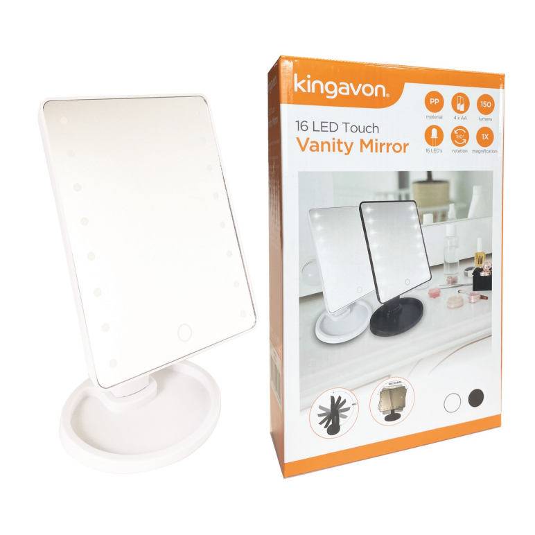 16 LED Touch Vanity Mirror