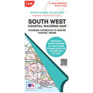 Weymouth - Seaton Coastal Walking/Cycling Map
