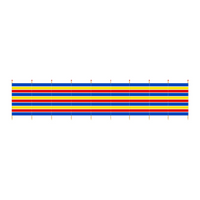 Windbreak Traditional Stripe - 10 Pole Tall